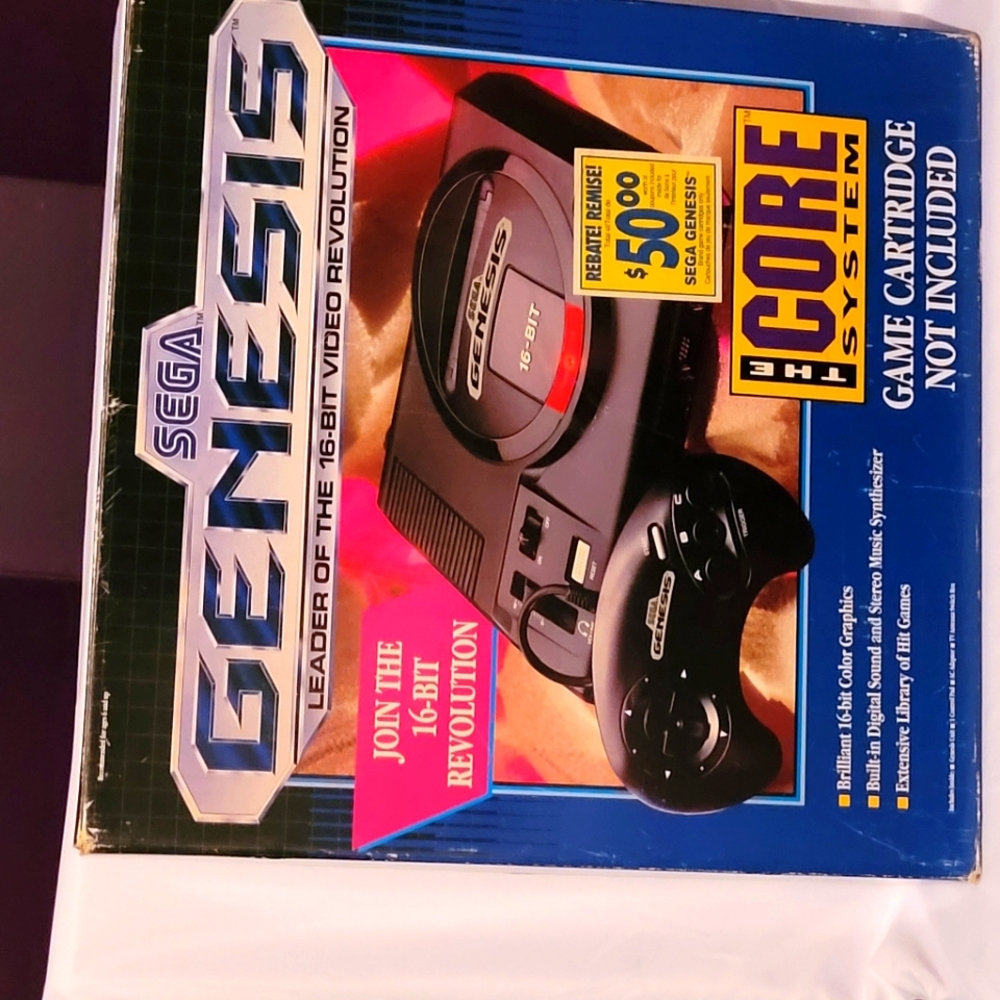 SEGA GENESIS CONSOLE ET MANETTE